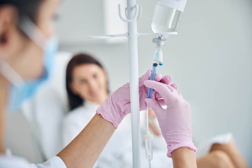 IV & NAD+ Therapy treatment at Milan Medical